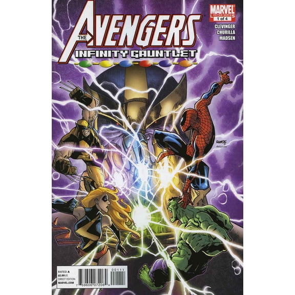 Avengers And the Infinity Gauntlet #1 VF ; Marvel Comic Book