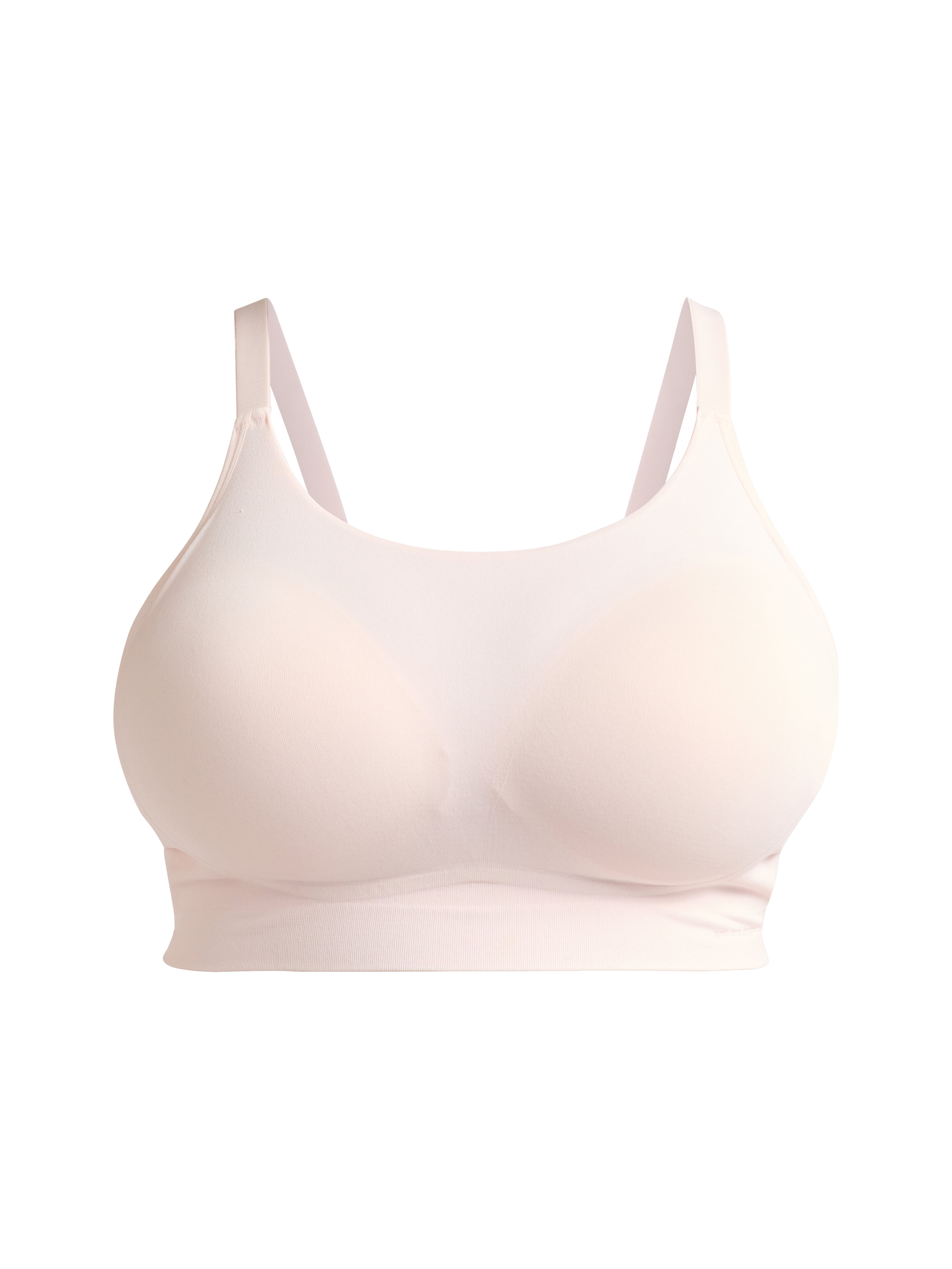 Joyspun Women's & Women's Plus Seamless Scoop Bralette, Sizes 1X-4X