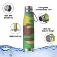 thumbnail image 4 of Camouflage 29oz Stainless Steel Insulated Thermos with Tea Filter, 360° Printed Travel Bottle, Leakproof BPA-Free Flask with Anti-Slip Base, 304 Inner & 201 Outer, Vacuum Cup, 4 of 6