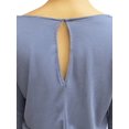 thumbnail image 4 of Womens Casual Stretch Long-Sleeve Plunging Deep V-Neck Romper Playsuit, 4 of 6