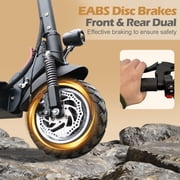 AJOOSOS X750 Electric Scooter, 40 mph Max Speed & 50 Miles Long Range, Foldable E Scooter for Adults, UL2272 Certified