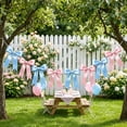 thumbnail image 7 of AUNVITO Bow Wreath Banner Garland with 8 Bows for Birthday Party Bridal Shower Wedding Bridal Decor and Celebration Backdrop Hanging Decoration, 7 of 7