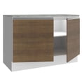 thumbnail image 4 of Mueble Madesa Glamy 120 cm 2 Puertas (Con Encimera) - Blanco/Marrón Madesa G24120GLCT, 4 of 7