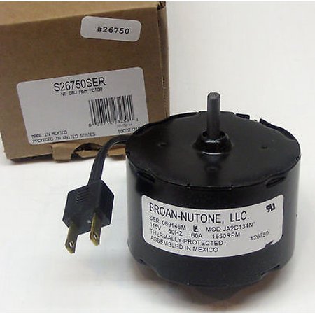 S 26750ser Broan Nutone Bathroom Fan Vent Motor Oem