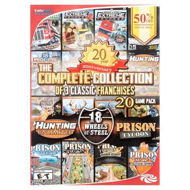 The Complete Collection of 3 Classic Franchises Games PC Valusoft Cosmi  Walmart com 