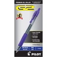 thumbnail image 1 of Bolígrafos de gel PILOT G2 Premium de punta fina de 0,7 mm, paquete de 12, 1 of 7