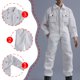 thumbnail image 1 of Ropa para figuras de acción a escala 1:12, ropa en miniatura, mono de hombre, moda, mini, accesorios de tela para disfraces de muñecas de 15 cm. Blanco, 1 of 6