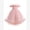 Pink, variant on IBTOM CASTLE Kids Girls Princess Dress Mesh 3D Flower Ruffle Tulle Dress Flower Girl Dress Birthday Party Dress Bowknot High-low Hemline Decor 7-8 Years White