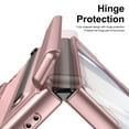 thumbnail image 4 of for Samsung Galaxy Z Fold 7 Case: Support All Magsafe Accessories | Fold 7 New Slim S Pen  Holder & Free Stylus | Hinge Protection, PU Leather Back, Tempered Glass Screen Protector - Pink, 4 of 12