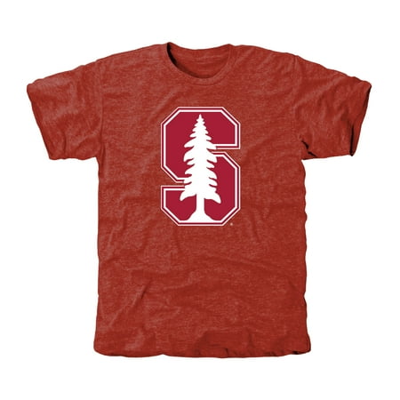 Stanford Cardinal Classic Primary Tri-Blend T-Shirt - Cardinal