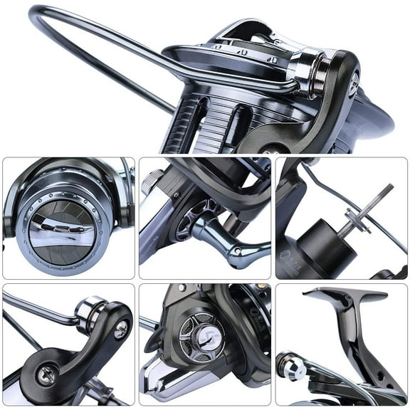Spinning Reels 10 1 Stainless BB Ultra Smooth Powerful with CNC Aluminum Spool Fishing Reels for Saltwater Freshwater
