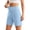 Z89-Light Blue, variant on LILIYA Yoga Shorts for Women Wide Leg Capris Shorts High Waisted Pockets Loose Stretchy Breathable Shorts Lightweight Soft Comfy Casual Summer Shorts
