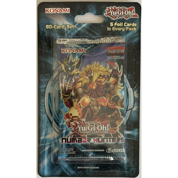 Yu-Gi-Oh! Number Hunters Booster Sealed Card Game Pack - English Edition
