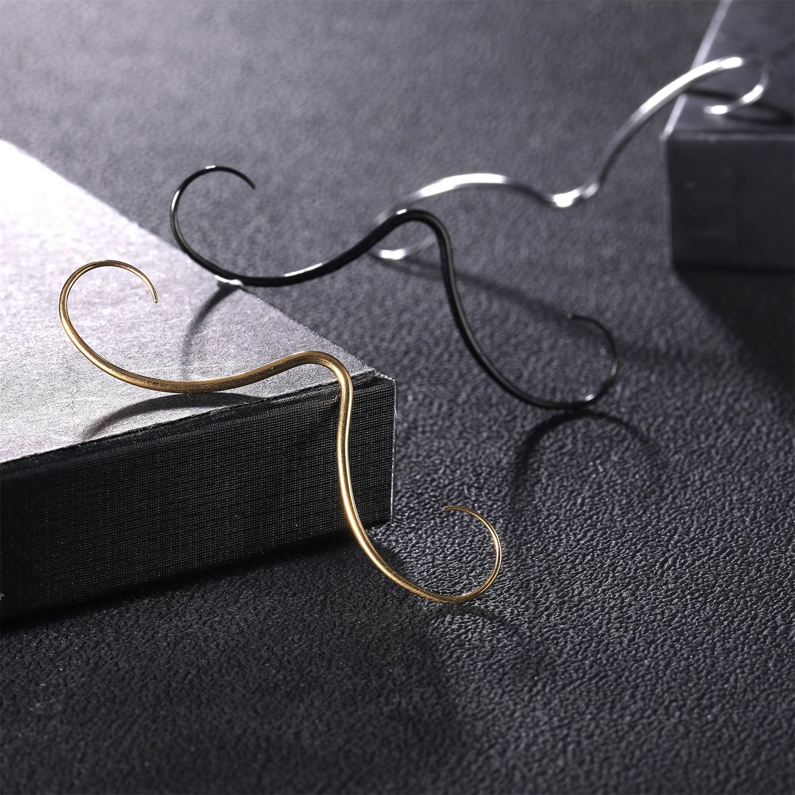 14G Mustache Septum Ring 316L Steel Septum Mustache Nose Ring Piercing Jewelry Septum Piercing Hanger