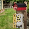 thumbnail image 5 of Garden Flag, Gnomes with Bees Burlap Spring Decorations, Double Sided Welcome Spring Decor, Outdoor Indoor Yard Flag 12 x18 Inch, 5 of 7