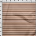 thumbnail image 4 of oneOone Silk Tabby Brown Fabric Stripes Sewing Craft Projects Fabric Prints By Yard 42 Inch Wide-BI, 4 of 4