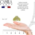 thumbnail image 6 of Camila Paris CP3195 French Hair Clip for Women, Small, Gold 2 inches Girls Hair Claw Clips Jaw Fashion Durable and Styling Hair Accessories for Women, Strong Hold No Slip Grip, Made in France, 6 of 20