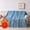 Blue, variant on Flannel Throw Blanket for Sofa, Ultra Soft Plush Fleece Nap Cover Blanket for Couch Bed, Cozy Lightweight Warm Throw Blanket for All Season Home Travel