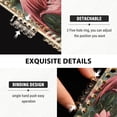 thumbnail image 4 of WOBOGO Ragged Pink Flamingo Notebook College Horizontal Grid Paper Ink Spill Resistant Water Resistant Cover 8.3x5.7x0.4in, 4 of 8