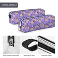 thumbnail image 4 of Honeii Pugs and Flowers Pattern Pencil Case, Pencil Pouch, Pencil Case Small, Pencil Pouch Aesthetic, PVC Pencil Pouch, Pencil Bag, Makeup Pouch, 4 of 7
