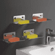 thumbnail image 4 of Juego de accesorios de baño Malubero 11 piezas plateado, 4 of 5