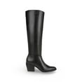 thumbnail image 2 of Naturalizer Women's Fae Knee High Boot Black Leather 6W, 2 of 5