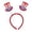 C, variant on HEVRJEWJD U.S. Independence Day Hair Bands Hair For Children Adults Festival Party Atmosphere Photo E 23