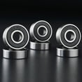 thumbnail image 2 of 4/8Pcs Stainless Steel Bearings Parts for Roller Skate Scooter Skateboard Wheel, 2 of 8