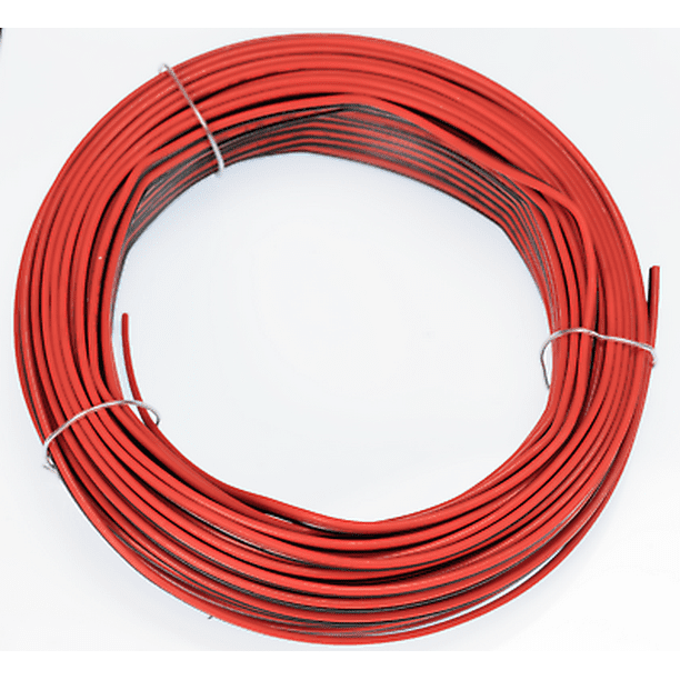 Voodoo 100 Ft 22 Gauge Zip Wire Red Black Stranded Power Ground Walmart Com Walmart Com