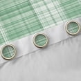 thumbnail image 4 of Manfei Geometric Plaid Blackout Curtains Set of 2 (52x84 Each) for Teens Female Men,Retro Grid Window Curtains,Vintage Buffalo Curtains and Drapes,Ultra Soft Home Decor, 4 of 6
