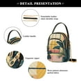 thumbnail image 4 of FORMRS Crossbody Bag for Women Quilted Travel Shoulder Cell Phone Purse with Chain Strap Handbag, Pink Sunset, 4 of 7