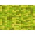 thumbnail image 1 of Ahgly Company Machine Washable Indoor Rectangle Transitional Pistachio Green Area Rugs, 2' x 5', 1 of 7