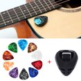 thumbnail image 5 of Baright Colorful Guitar Picks & Pick Holder Set Acoustic Guitar Picks Multifunction Celluloid 10Pcs Electric Guitar Picks for Guitar Lovers, 5 of 9