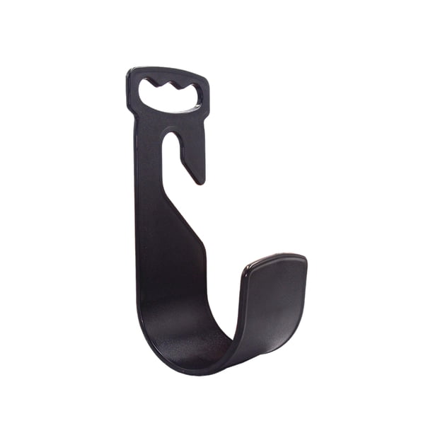 Advancent Soporte para manguera, soporte para tubería, estante de almacenamiento, tamaño compacto, fácil de instalar, colgador profesional, Decoración del hogar Negro 23.5 cm * 11 cm * 9 cm