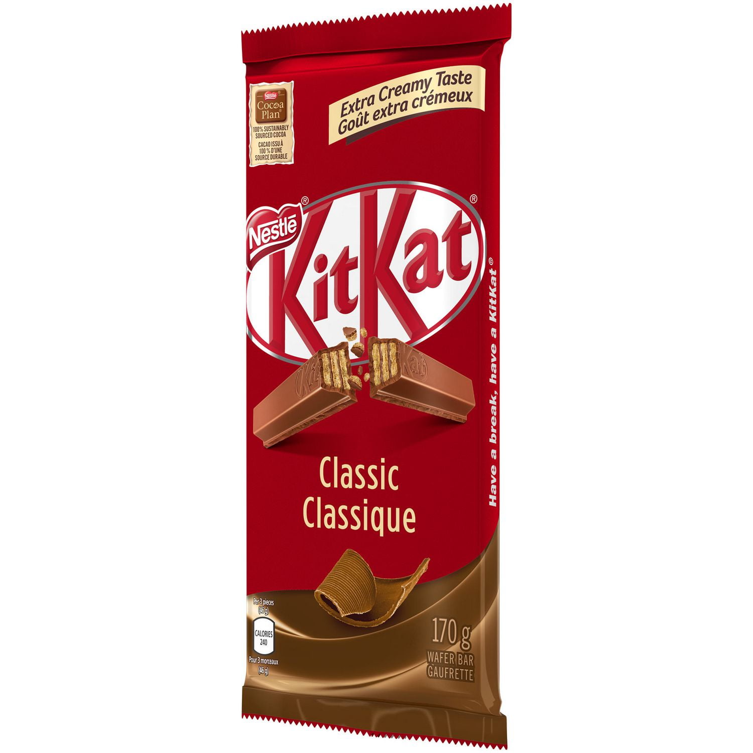 NESTLÉ KITKAT Classic Milk Chocolatey Wafer Bar