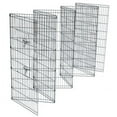 thumbnail image 4 of Mother's Day Sales - Walmart Pet Day Sale! 24 x 48" 8 Panel Exercise Fence Metal Dog Playpen Multiple Shape Safe For Pet, 4 of 7