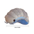 thumbnail image 2 of Vogacara Muñeca de algodón PP con forma de insecto, dibujos animados que reemplazan a los niños, simulación suave, Color sólido, juguete Muñecas y casas de muñecas Gris 50CM, 2 of 6