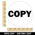 thumbnail image 2 of Copy Bold Text Solid Self-Inking Rubber Stamp Ink Stamper - Black Ink - Large 1-1/2 Inch, 2 of 7
