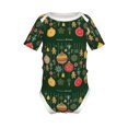 thumbnail image 2 of Balery Christmas Pattern Baby Climbing Clothes Infant Bodysuit Cute Infant Bodysuit Baby Romper-2 Years, 2 of 7