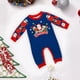 thumbnail image 5 of Ropa navideña familiar pijamas de invierno para el hogar nuevos Europa y Estados Unidos traje de manga larga con estampado navideño, 5 of 5