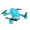 Blue, variant on Blue Drone With 1080P Hd Fpv Camera, Altitude Hold, Headless Mode, One-Button Start, Speed Control, Remote Control Toy For Kids, Plastic And Electronic Components