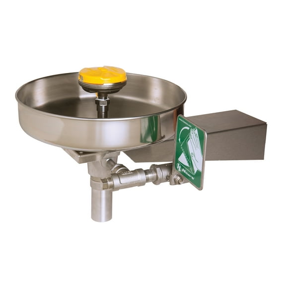 Haws 7778B Wall-Mounted Eye/Face Wash - Stainless Steel