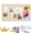 Beige, variant on Felt Bulletin Board 23.5‘’15.5‘’, Decorative Picture Framed Display Board with 30 Pins for Home, Kitchen & Office Walls, Beige, 1Pcs