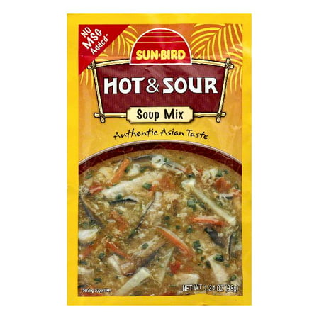 Sun Bird Hot & Sour Soup Mix, 1.34 OZ (Pack of