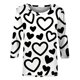 thumbnail image 5 of Xuyuer Women's Casual 3/4 Sleeve T-Shirts Round Neck Cute Tunic Tops Basic Tees Blouses Business Work Tee Top Summer Tunic Tops Dressy T-Shirts Pleated Shirts Fit Pullover Tshirts, 5 of 8