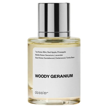 Dossier Woody Geranium Eau De Parfum Inspired by Montblanc s Legend Cologne for Men 1.7 oz