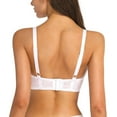 thumbnail image 2 of YANDW Push Up Lace Bras Comfort Thick Padded Underwire Add One Cup Bra for Women, White 32D, 2 of 5