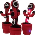 thumbnail image 5 of Dancing Cactus 120 Song Speaker Talking Voice Repeat plush Cactu Dancer, 5 of 5