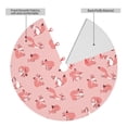 thumbnail image 2 of Yiaed Fox Print Christmas Tree Skirt , Tree SkirtsTree Mat for Christmas Winter Holiday Indoor Decorations-36", 2 of 7