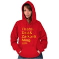 thumbnail image 3 of Flash Gordon Comic Book Characters Hoodie Sweatshirt Women Men Brisco Brands M, 3 of 6